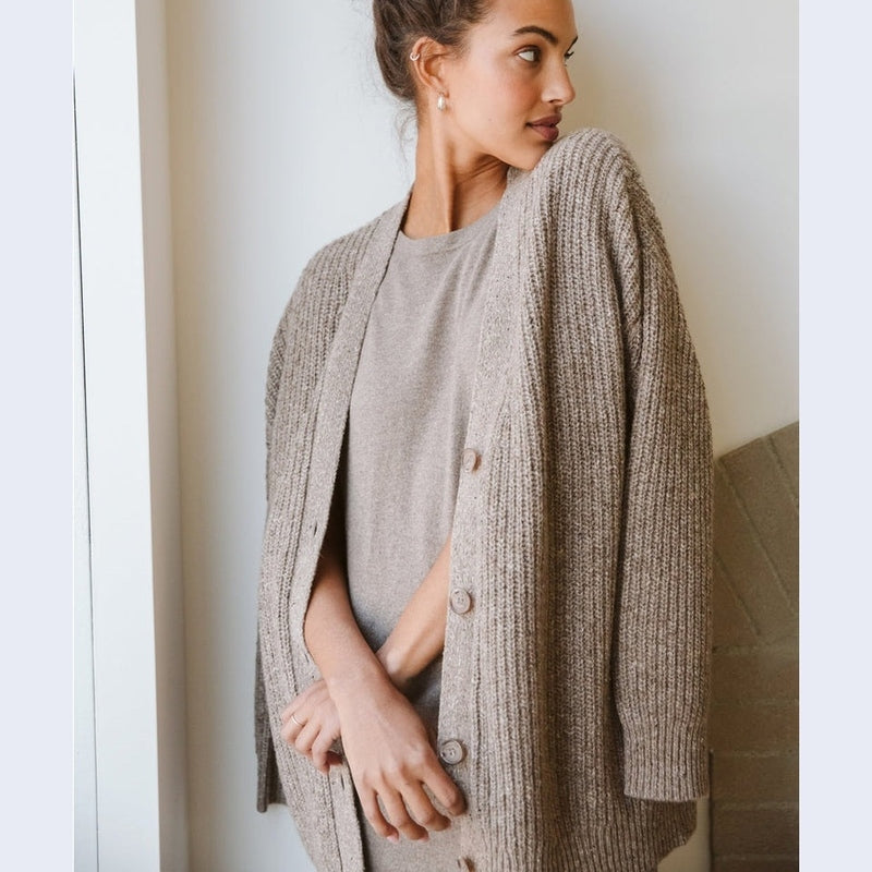 Gina Oversized Cardigan | Women’s Soft Wool Blend, Comfortable Fit 0