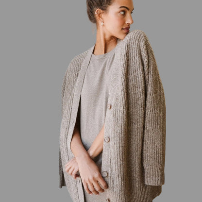 Gina Oversized Cardigan | Women’s Soft Wool Blend, Comfortable Fit 1