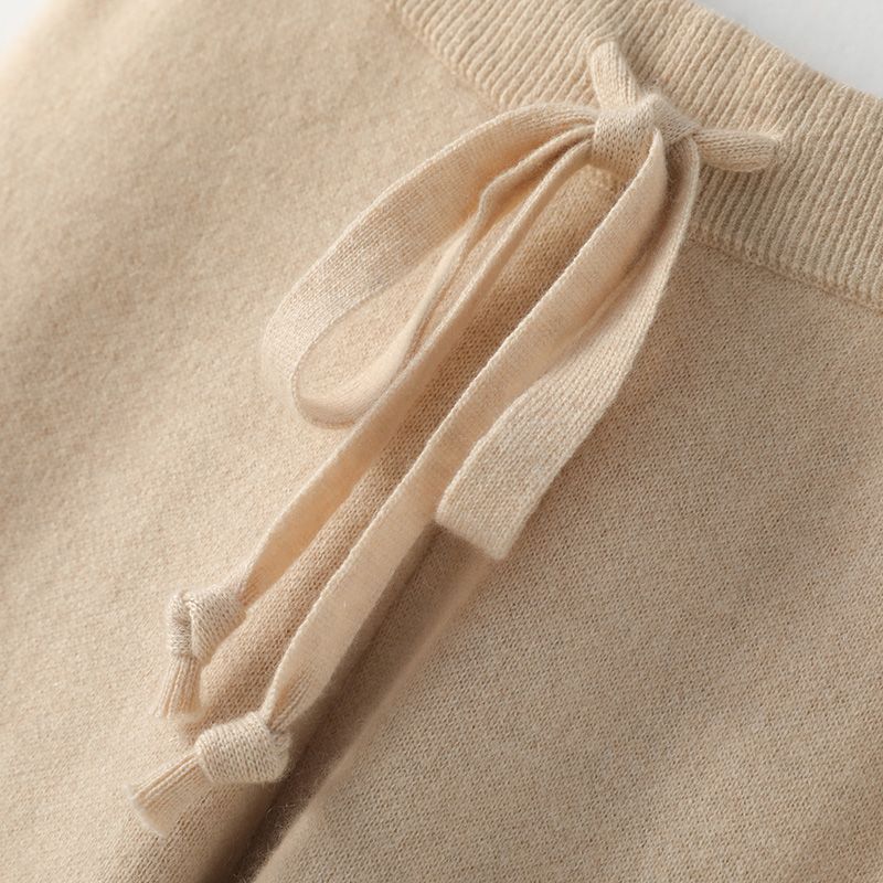 Hässel Sweater Pants | Women’s Wide Leg Trousers, Soft Wool-Polyester Blend, Comfortable Fit 8