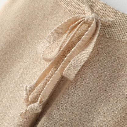 Hässel Sweater Pants | Women’s Wide Leg Trousers, Soft Wool-Polyester Blend, Comfortable Fit 8