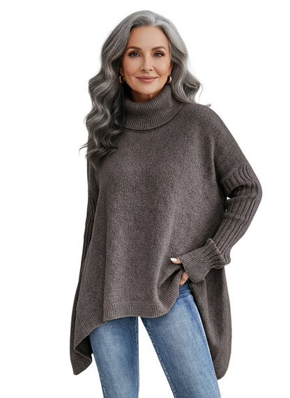 Lina Elegant Turtleneck Sweater | Women’s Oversized Knit, Soft Fabric, Cozy Fit 8