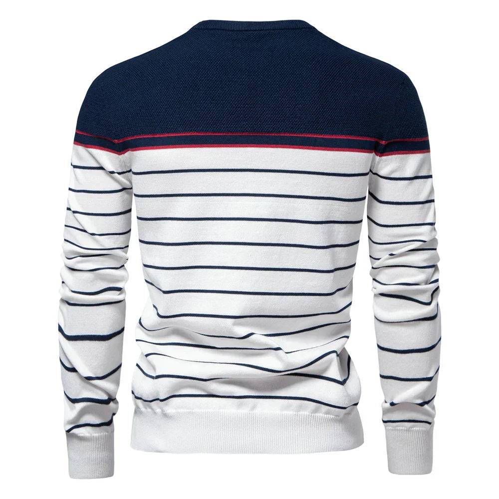 ÉLAN | Pull pour homme à motif à rayures