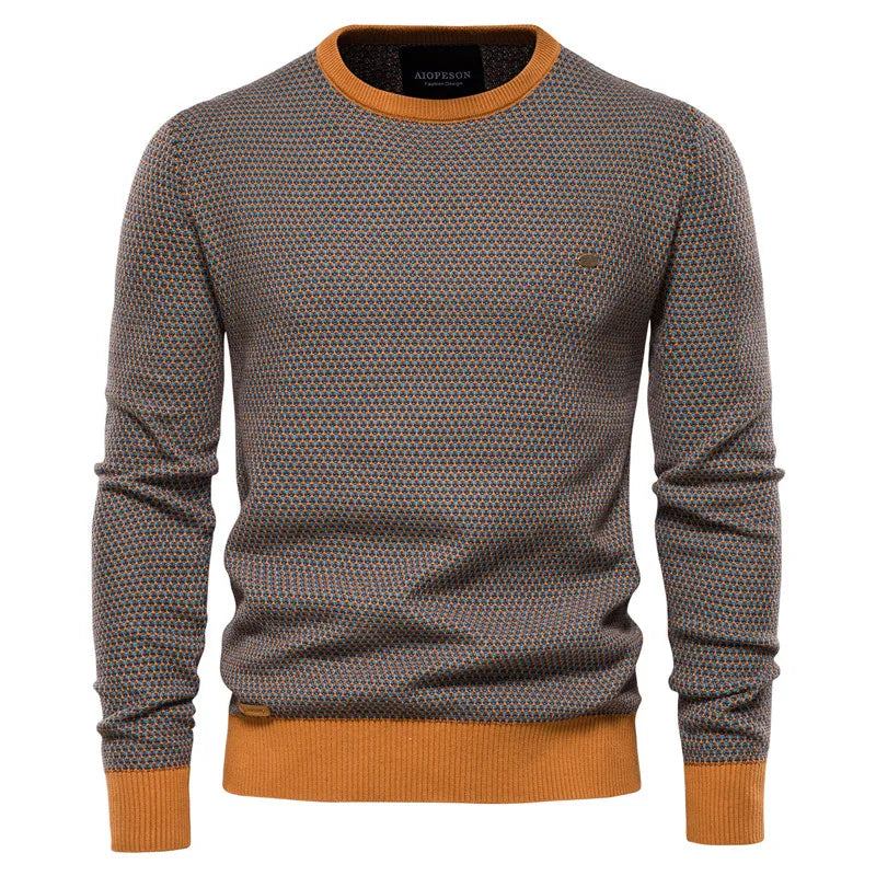 ÉLAN | Pull pour homme à motif à carreaux