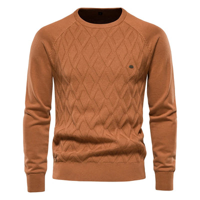 ÉLAN | Pull à motif à carreaux