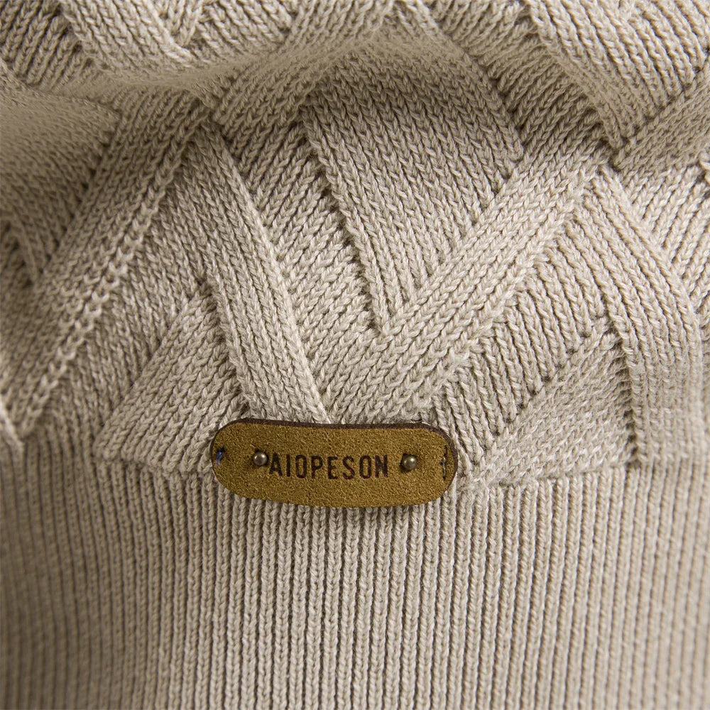 ÉLAN | Pull à motif à carreaux