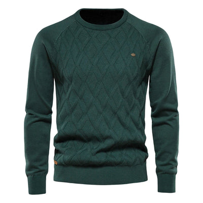 ÉLAN | Pull à motif à carreaux