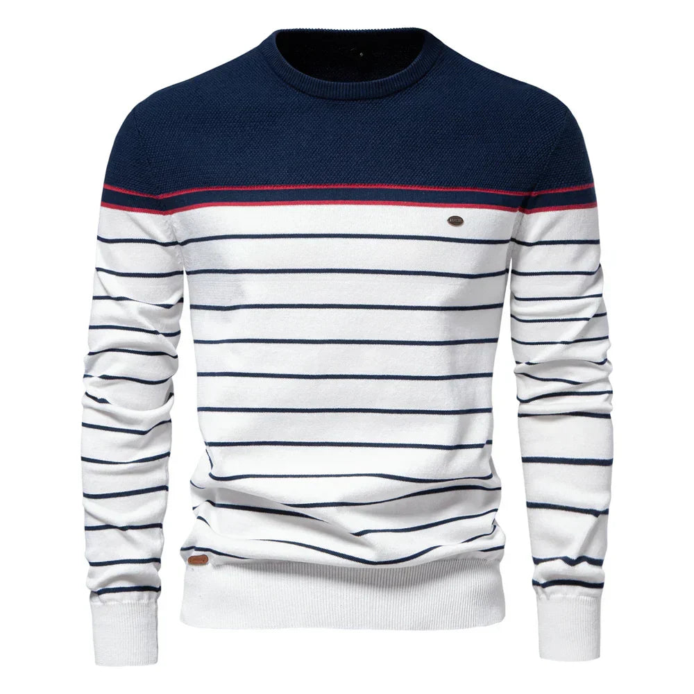 ÉLAN | Pull pour homme à motif à rayures