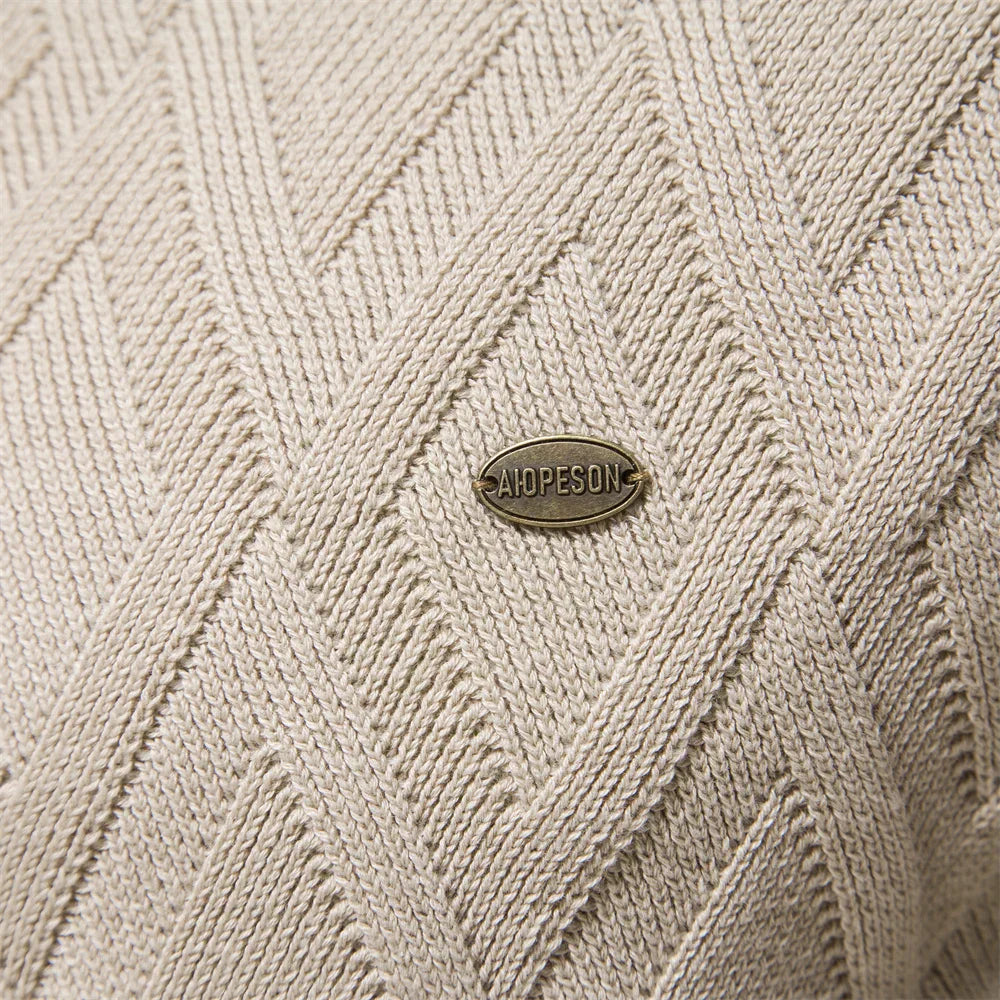 ÉLAN | Pull à motif à carreaux