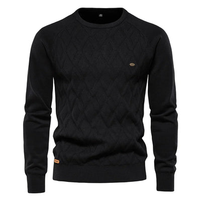ÉLAN | Pull à motif à carreaux