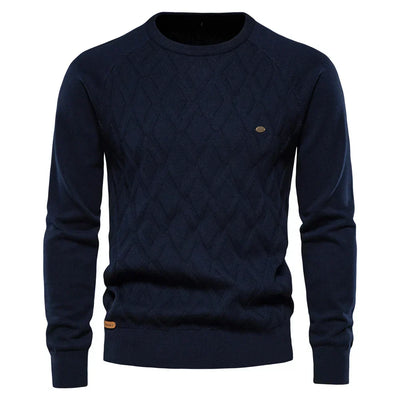 ÉLAN | Pull à motif à carreaux