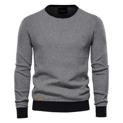 ÉLAN | Pull pour homme à motif à carreaux