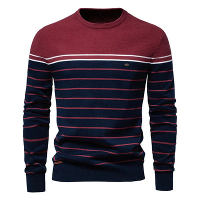 ÉLAN | Pull pour homme à motif à rayures
