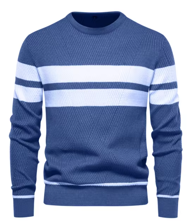 ÉLAN | Pull élégant pour homme à motif chevron