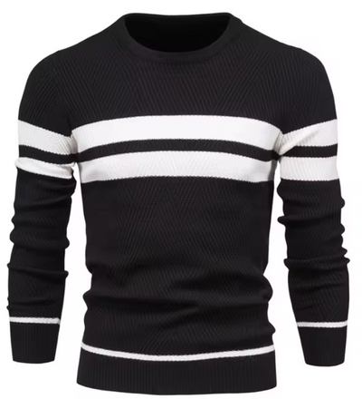 ÉLAN | Pull élégant pour homme à motif chevron