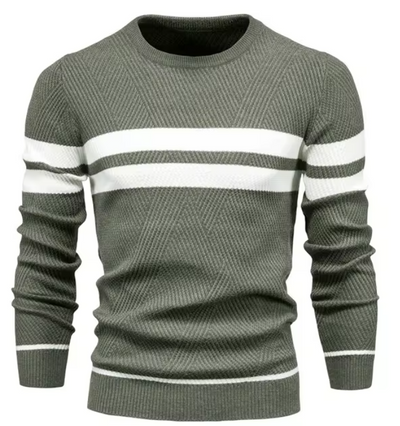 ÉLAN | Pull élégant pour homme à motif chevron