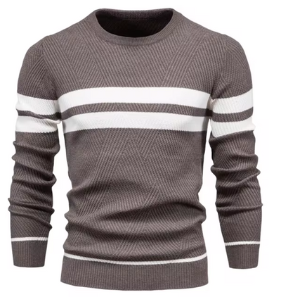ÉLAN | Pull élégant pour homme à motif chevron