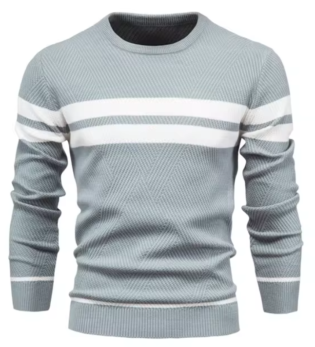 ÉLAN | Pull élégant pour homme à motif chevron