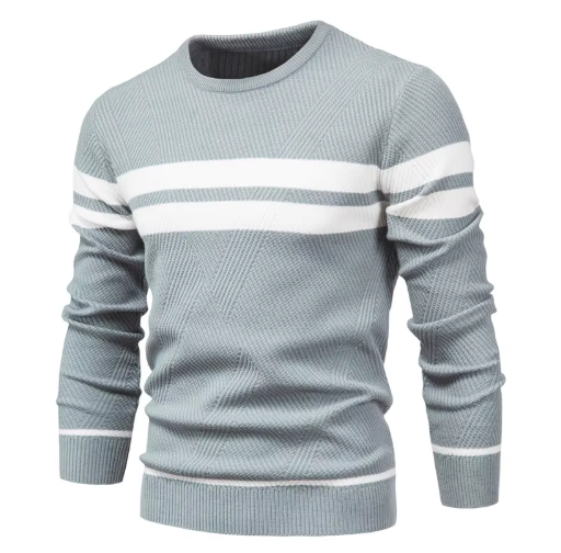 ÉLAN | Pull élégant pour homme à motif chevron