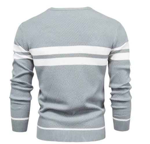 ÉLAN | Pull élégant pour homme à motif chevron
