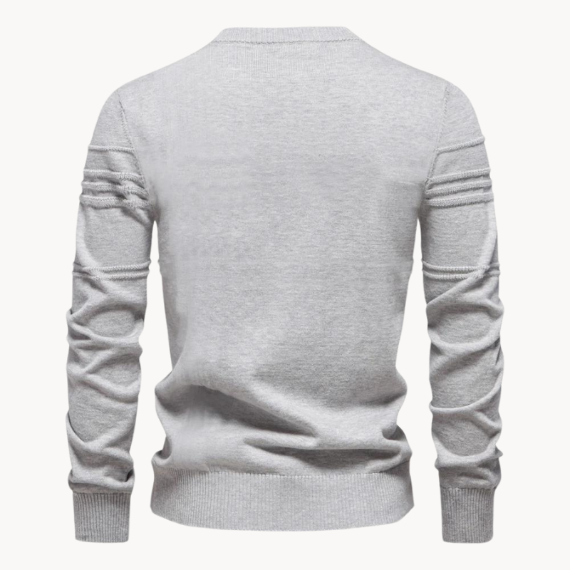 ÉLAN | Pull élégant pour homme à motif à carreaux