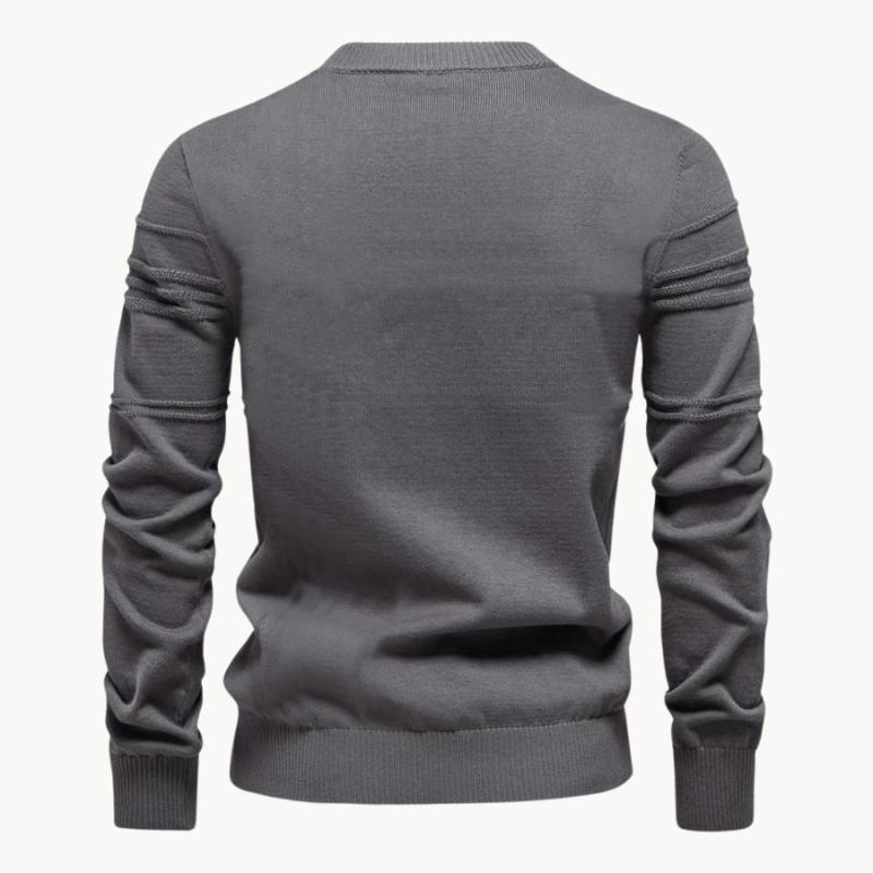 ÉLAN | Pull élégant pour homme à motif à carreaux