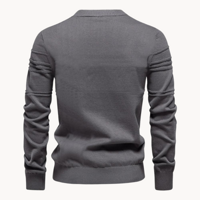 ÉLAN | Pull élégant pour homme à motif à carreaux