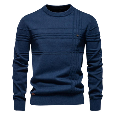 ÉLAN | Pull élégant pour homme à motif à carreaux
